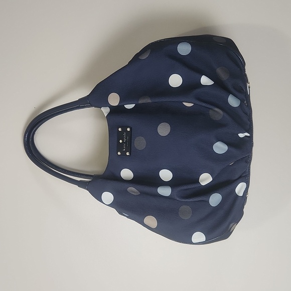 Katespade New York prak Row karen hobo polkadot handbags